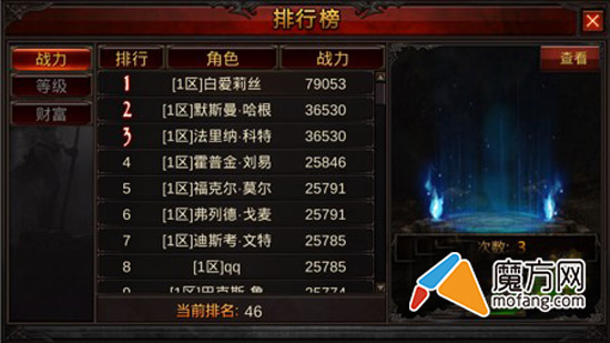 如何霸占全民奇迹排行榜前三攻略